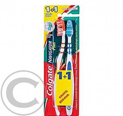 Colgate zubní kartáček Navigator Plus střední 1 1 ZDARMA