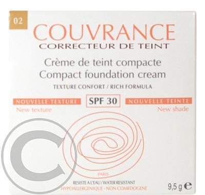 Couvrance compact natur 9.5g-krycí krém SPF30