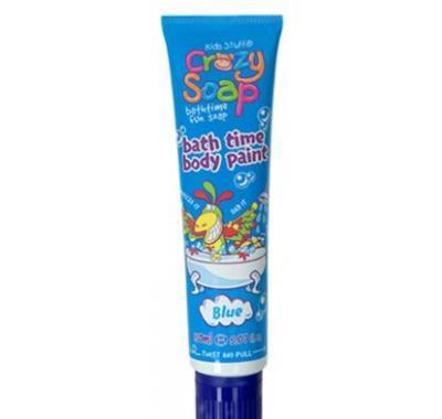 Crazy Soap Body Paint Blue - mýdlo do koupele 150 ml