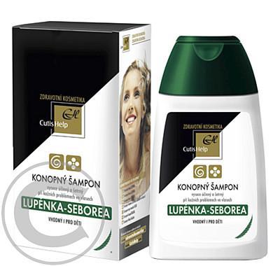 CutisHelp Konopný šampon LUPÉNKA-SEBOREA 200ml