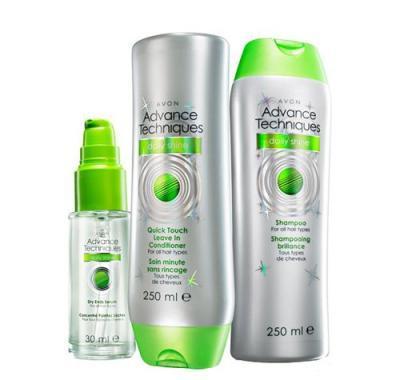 Dárková sada pro všechny typy vlasů Advanced Techniques Daily Shine