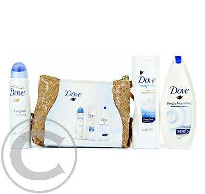 Dove original kabelka (tělové mléko, sprchový gel, deo)