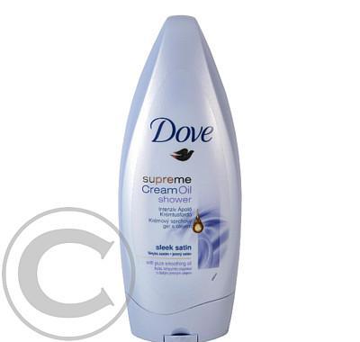 Dove Supreme krémový sprochý gel s olejový sleek satin 200ml