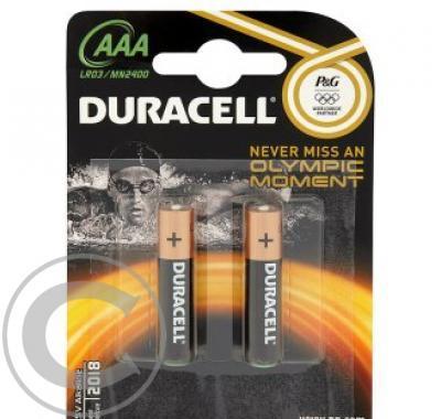 DURACELL Basic baterie AAA 1,5V MN2400 - 2 kusy, DURACELL, Basic, baterie, AAA, 1,5V, MN2400, 2, kusy