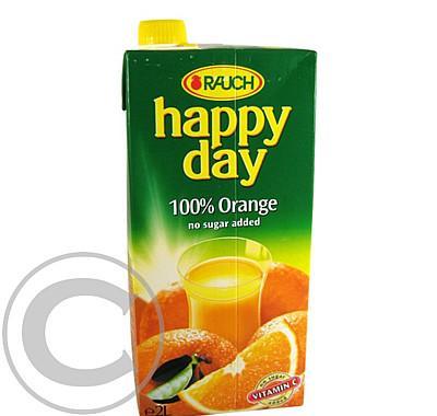 Džus Happy Day pomeranč 100% 2 l krabice