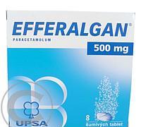 EFFERALGAN 500 MG  8X500MG Šumivé tablety