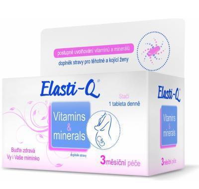 Elasti-Q Vitamins & Minerals s postupným uvolňováním 90 tablet