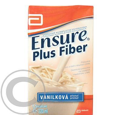 ENSURE PLUS FIBER PŘÍCHUŤ VANILKA  1X220ML Roztok