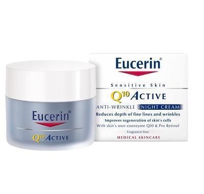 EUCERIN Q10 ACTIVE Regenerační noční krém proti vráskám 50 ml