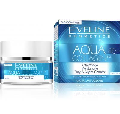 EVELINE AQUA COLLAGEN Denní a noční krém 45  50 ml