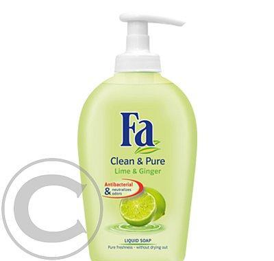 Fa tekuté mýdlo clean&Pure limetka 300ml