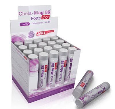 Chela-Mag B6, hořčík v tekuté formě, ampule 25 ml, Olimp - Pomeranč