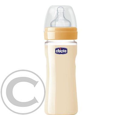 Chicco lahev PES 250ml silikonový dudlík 60036.01