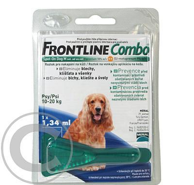 FRONTLINE COMBO SPOT-ON DOGS A.U.V. SOL 1X1,34ML