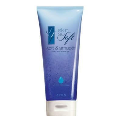 Gel na holení s hydratačním komplexem Soft & Smooth SSS (Silky Stay Shave Gel) 150 ml