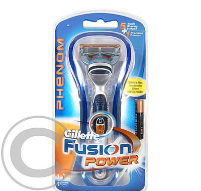 Gillette Phenom FUSION power holicí strojek s 1 náhradním břitem