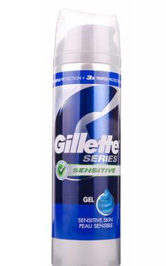 Gillette series gel na holení 240ml Sensit