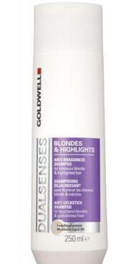 GOLDWELL Dualsenses Blondes Highlights Shampoo 250 ml Pro blond a melírované vlasy