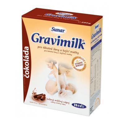 Gravimilk s čokoládou plv.350g pro těhot.a kojící