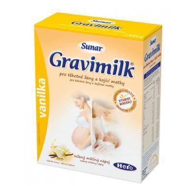 Gravimilk s vanilkou plv.350g pro těhot.a koj.ženy