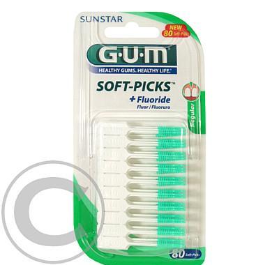 GUM mezizubní kartáček SoftPicks gumový 80ks B632M80