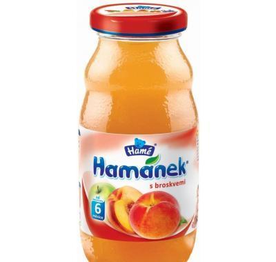 HAMÉ Kojenecký nápoj Jablko-Broskev 210ml