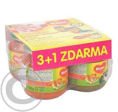 HAMI 3 1 první lžička mrkev, brokolice a květák 4x 125 g