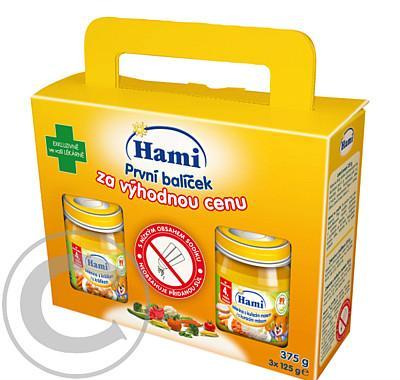 Hami příkrm 3x125g (kuře-králík)