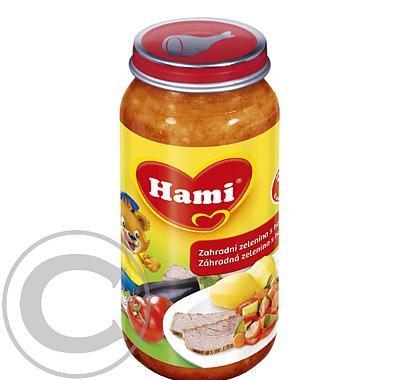 HAMI příkrm zahradní zelenina s dušeným hovězím 250g