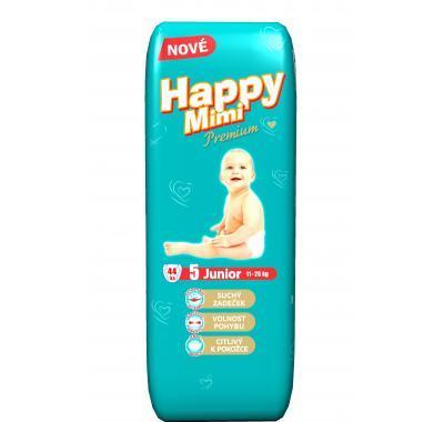 Happy Mimi dětské pleny Premium Junior 44 kusů