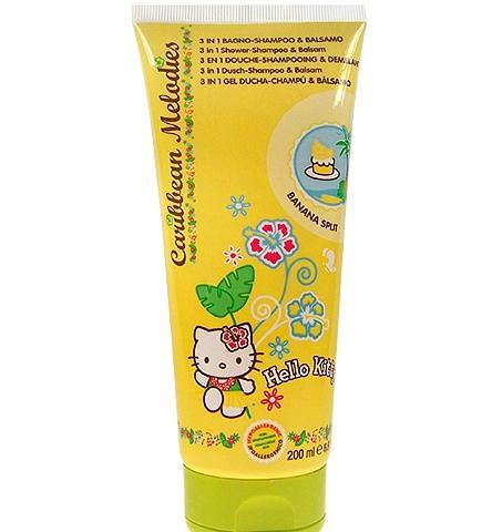 Hello Kitty Caribbean Melodies Šampon 3v1  200ml Banán