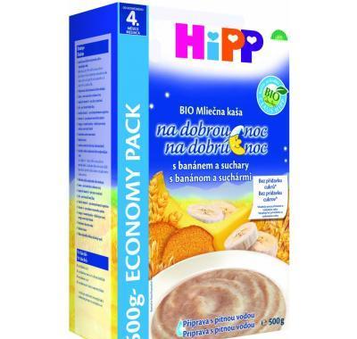 HiPP Kaše Na Dobrou noc Banánová se suchary 500 g