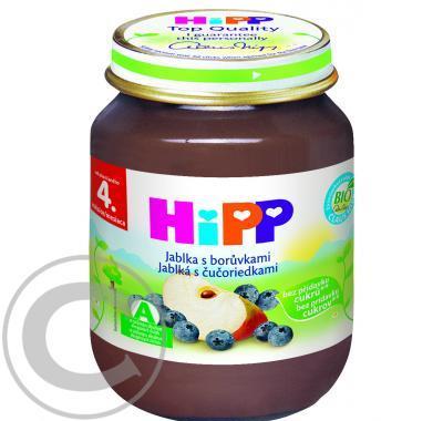 HIPP OVOCE BIO jablka s borůvkami 125g CZ4273