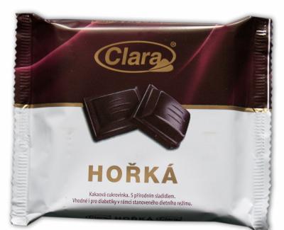 HOŘKÁ tabulková kakaová cukrovinka   80g