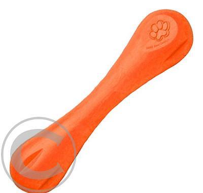 Hračka pes Zogoflex kost mini oranžová 11cm