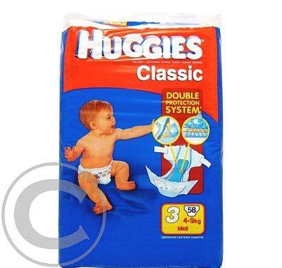 Huggies classic/economy 3 midi (58/54ks)jumbo