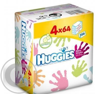 HUGGIES Wipes quad (4x64) Everyday