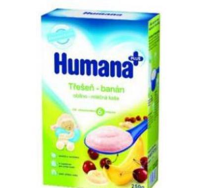 Humana mléčná kaše třešeň-banán od 6. měsíce 250 g