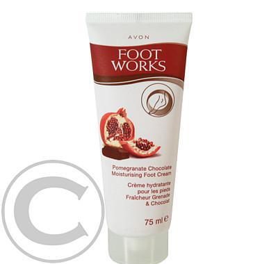 Hydratační krém na nohy s granátovým jablkem a čokoládou (Pomegranate Chocolate Foot Cream) 75 ml