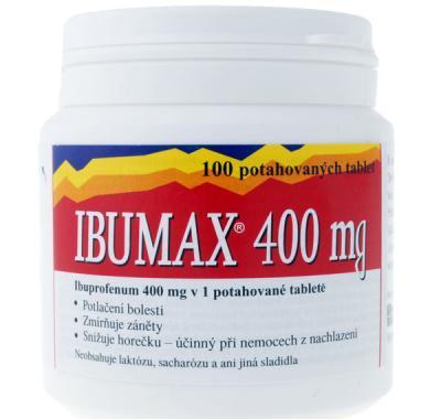 IBUMAX 400 MG 100X400MG Potahované tablety