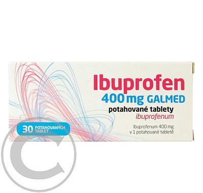 IBUPROFEN 400 MG GALMED  30X400MG Potahované tablety