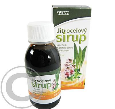 JITROCELOVY sirup s medem mateřídouškou a tymiánem 100ml