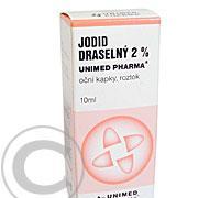 JODID DRASELNY 2% UNIMED PHARMA  1X10ML Oční kapky, roztok