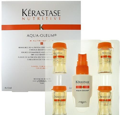 Kerastase Nutritive Aqua Oleum Nutri Huile2 4x12ml  48ml Suché a citlivé vlasy