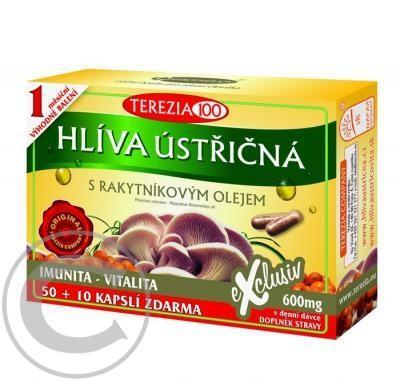 TEREZIA COMPANY Hlíva ústřičná s rakytníkovým olejem 50   10 kapslí