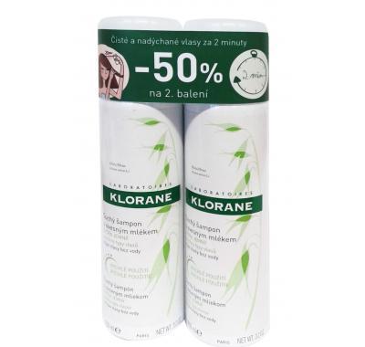 KLORANE Duo Suchý šampon Oves 150 ml