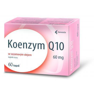 KOENZYM Q10 60mg se sezamovým olejem 60 kapslí