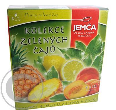 Kolekce 4 zelených čajů 40x2g přebal JEMČA