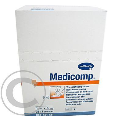 Kompres Medicomp ster. 5 x 5cm / 25 x 2 ks 4217216