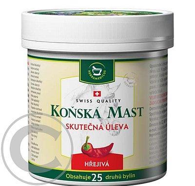 Koňská mast hřejivá 250ml, Koňská, mast, hřejivá, 250ml